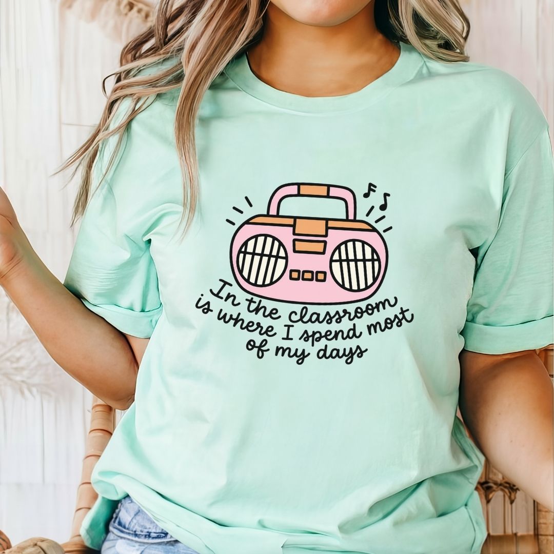 "In the Classroom" Radio Teacher T-shirt