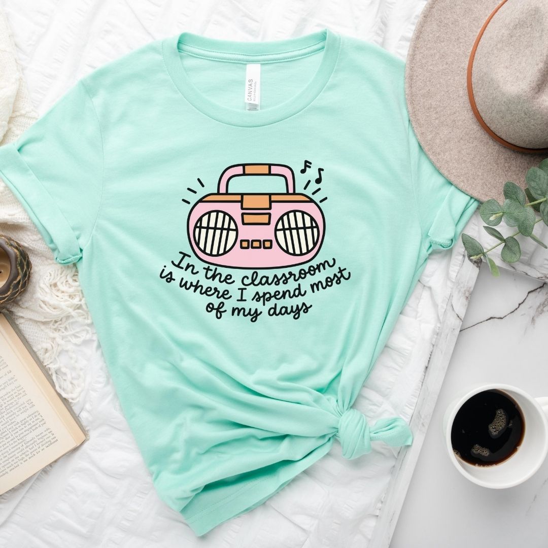 "In the Classroom" Radio Teacher T-shirt