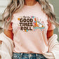 "Let The Good Times Roll" Teacher T-shirt