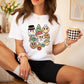 "Christmas Smileys" Teacher T-shirt