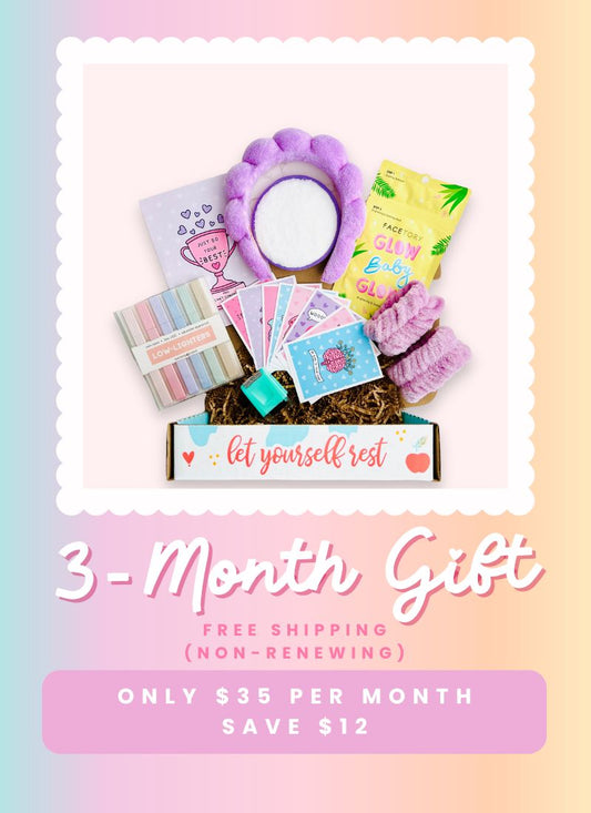 3 Month Prepay; Gift Subscription - Teacher Care Crate - 