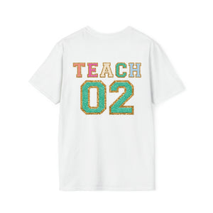 "Varsity Teach Second Grade" Teacher T-shirt