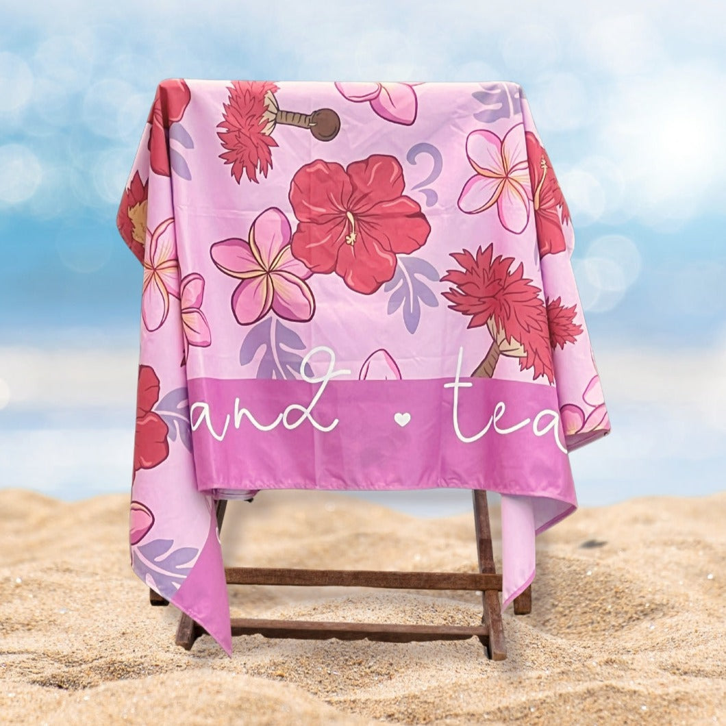 Beach Towel & Scrunchie Set