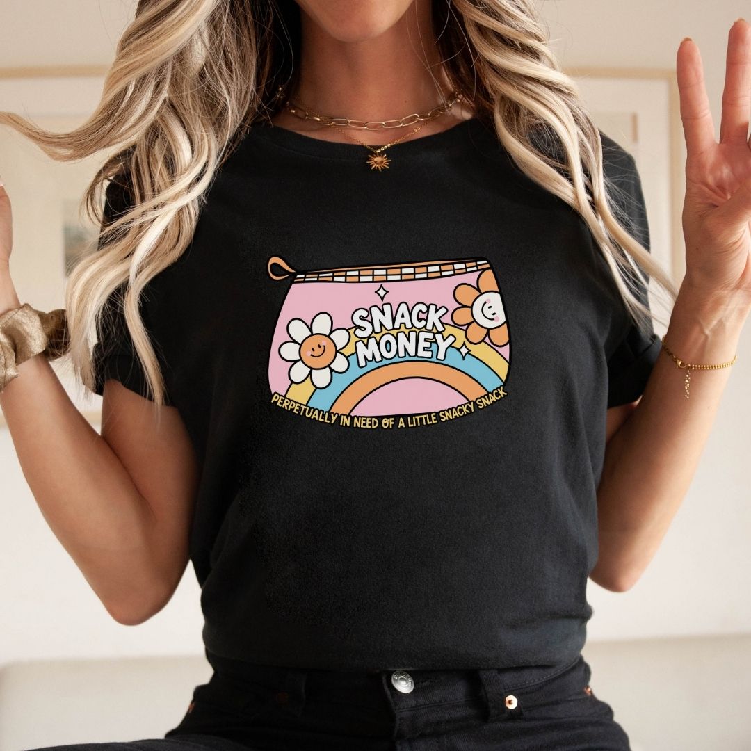 "Snack Money" Teacher T-shirt
