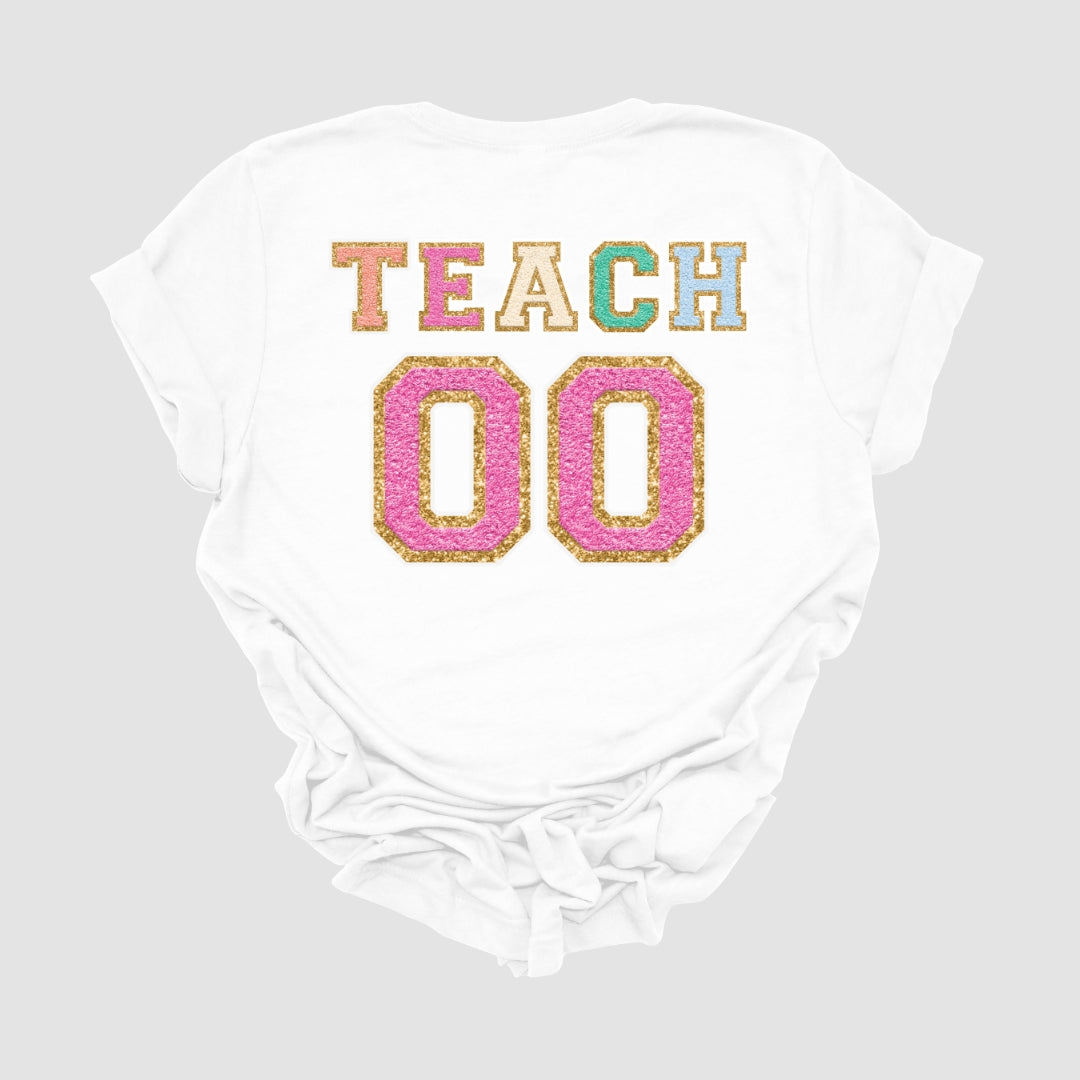 "Varsity Teach Kindergarten" Teacher T-shirt