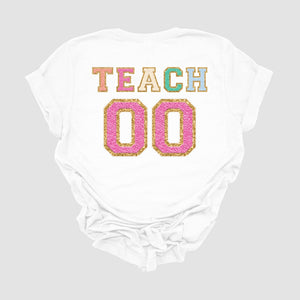 "Varsity Teach Kindergarten" Teacher T-shirt