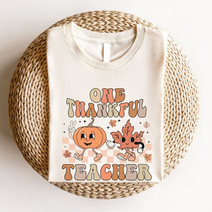 "One Thankful Teacher" Teacher T-shirt