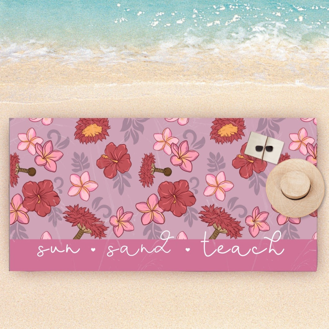 Beach Towel & Scrunchie Set