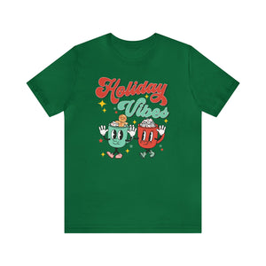 "Holiday Vibes" Coffee Teacher T-shirt