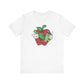 "Glitter Effect Apple" Teacher T-shirt