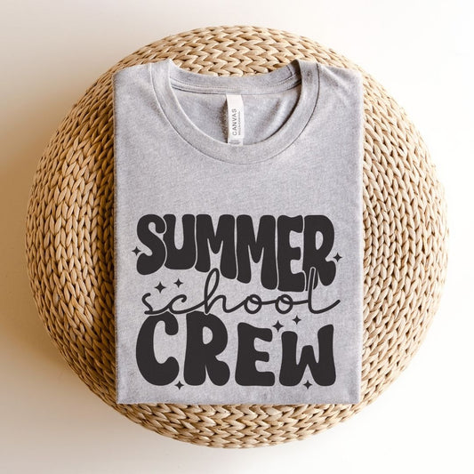 "Summer School Crew" Teacher T-shirt