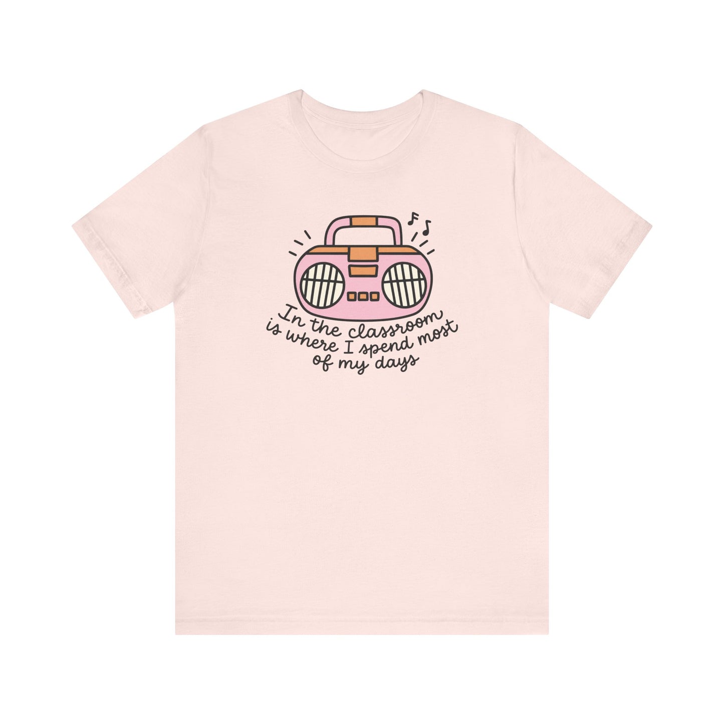 "In the Classroom" Radio Teacher T-shirt