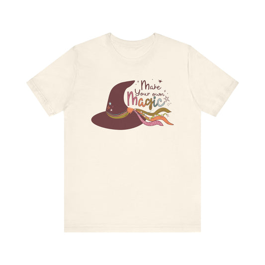 "Make Your Own Magic" Halloween Teacher T-shirt