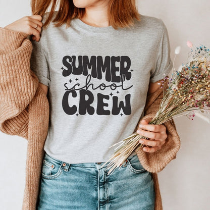 "Summer School Crew" Teacher T-shirt