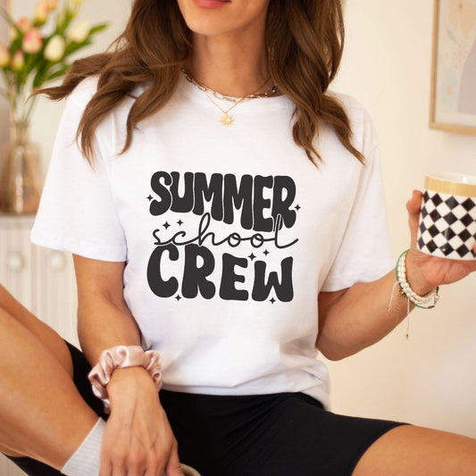 "Summer School Crew" Teacher T-shirt