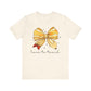 "Love to Teach" Pencil Bow Teacher T-shirt