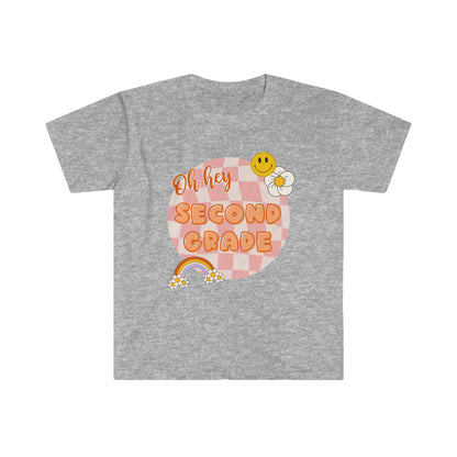 "Oh Hey Second Grade" Teacher T-shirt