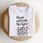 "Think Outside The Box" Teacher T-shirt