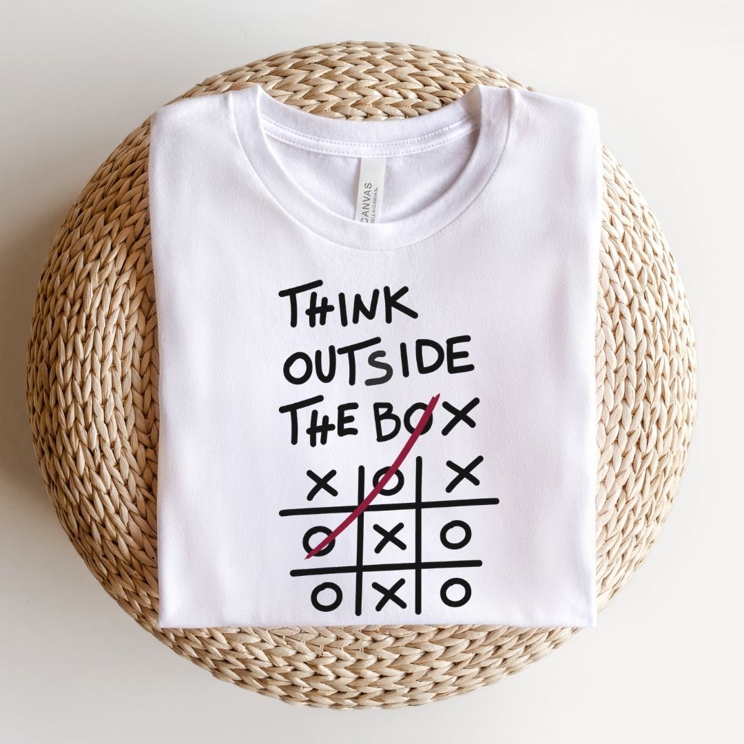 "Think Outside The Box" Teacher T-shirt