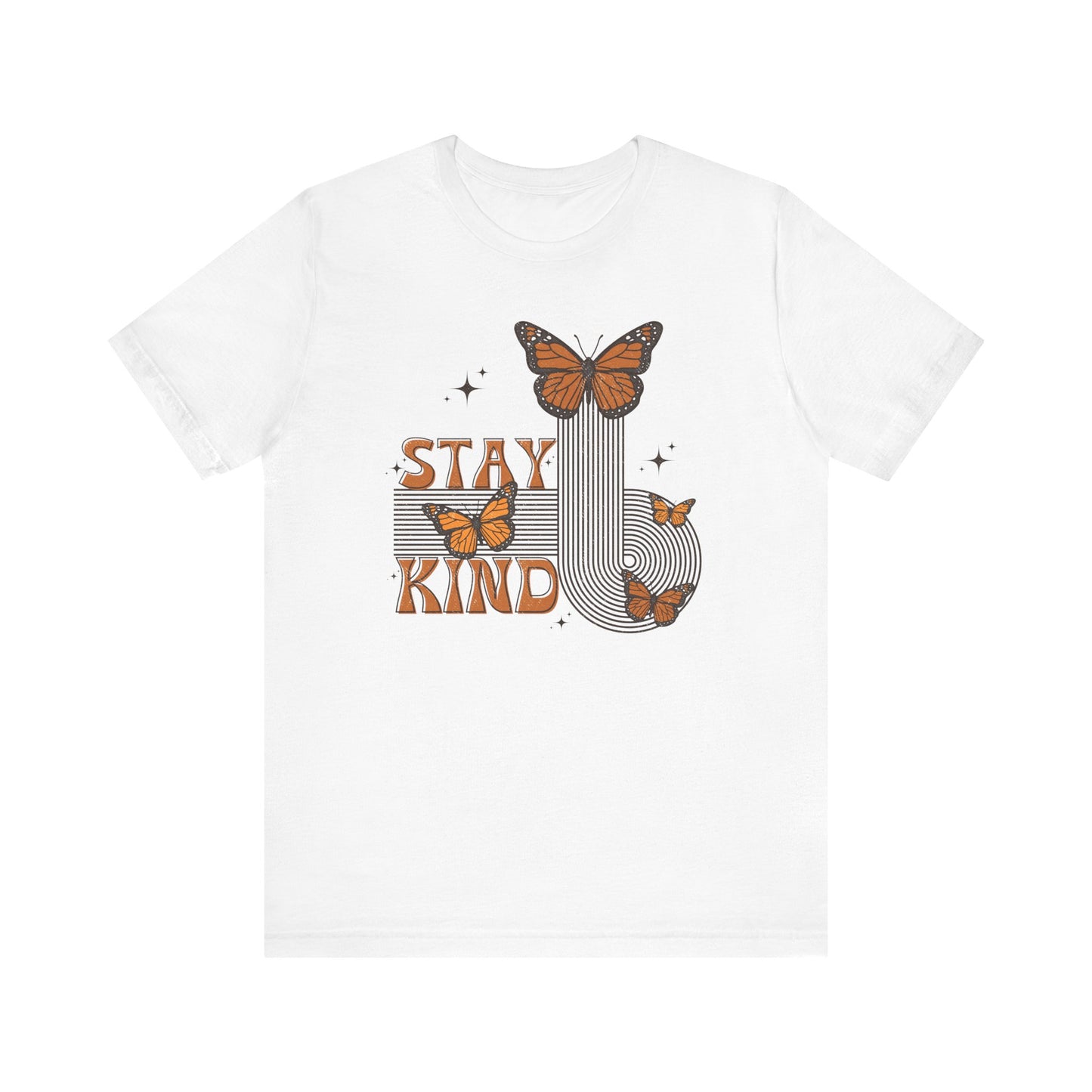 "Be Kind Butterfly" Distressed Teacher T-shirt