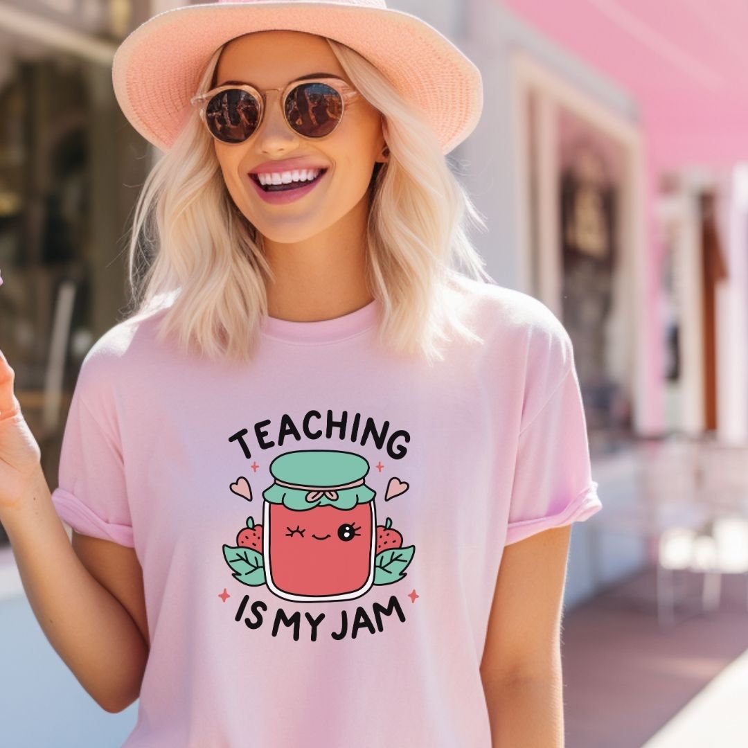 "Teaching is My Jam" Teacher T-shirt