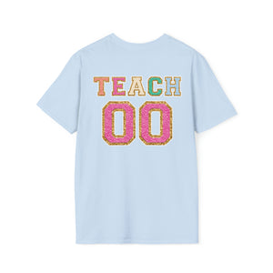 "Varsity Teach Kindergarten" Teacher T-shirt