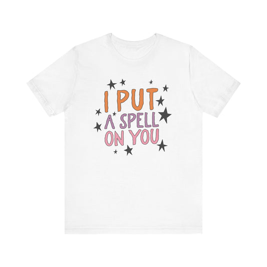 "I Put a Spell on You" Halloween Teacher T-shirt