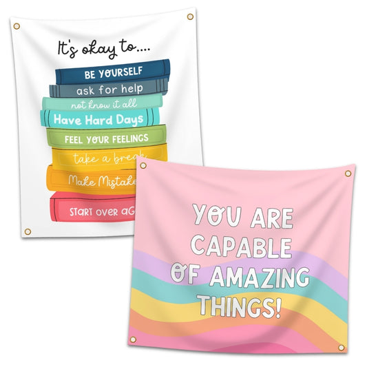 'You Are Capable' Hanging Tapestry