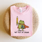"We Test At Dawn" Cute Frog Teacher T-shirt