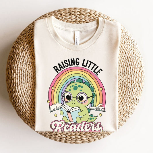 "Raising Little Readers" Teacher T-shirt