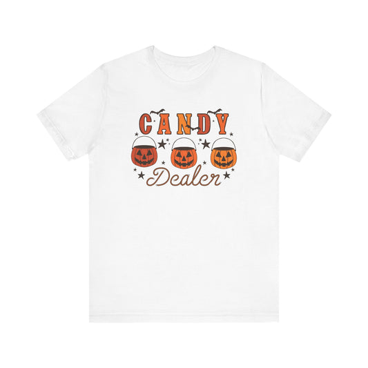 "Candy Dealer" Halloween Teacher T-shirt
