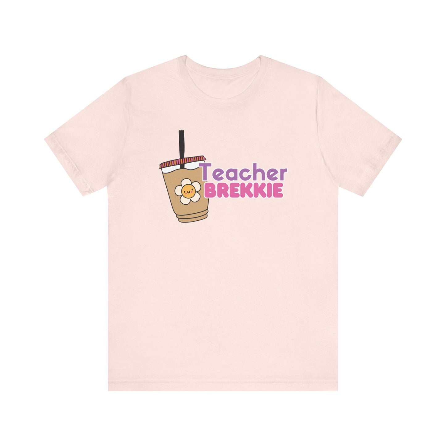 "Teacher Brekkie" Funny Teacher T-shirt