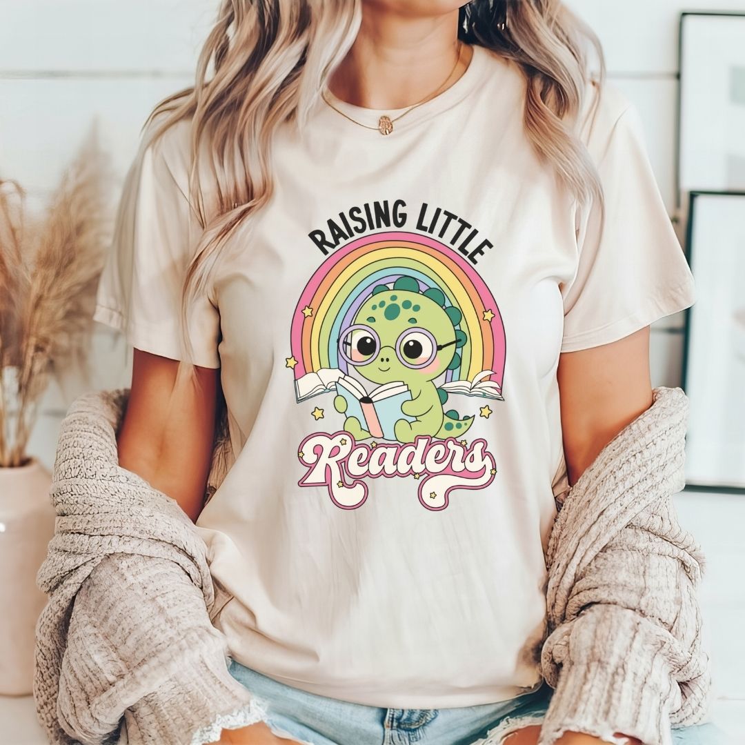"Raising Little Readers" Teacher T-shirt