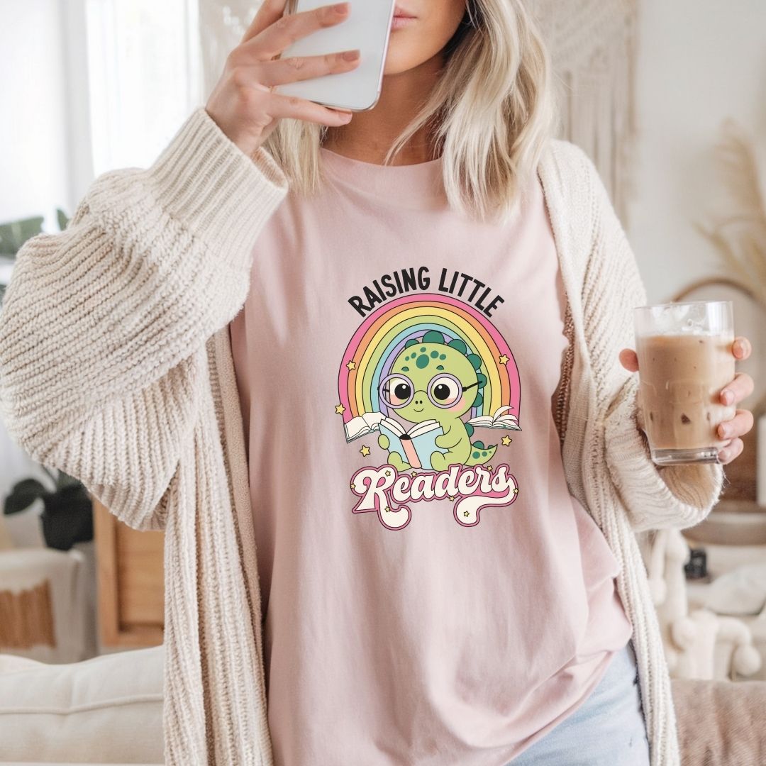 "Raising Little Readers" Teacher T-shirt