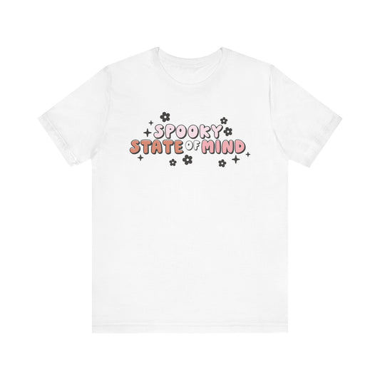 "Spooky State of Mind" Halloween Teacher T-shirt