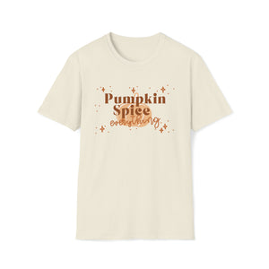 "Pumpkin Spice Everything" Teacher T-shirt