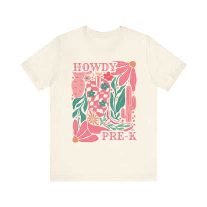 "Howdy Pre-K" Teacher T-shirt