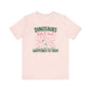 "Dinosaurs Didn't Read" Funny Teacher T-shirt