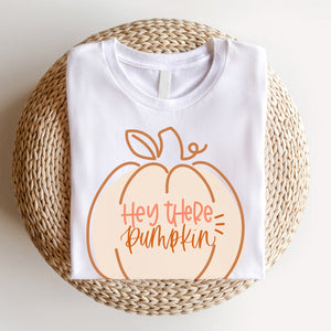"Hey There Pumpkin" Teacher T-shirt