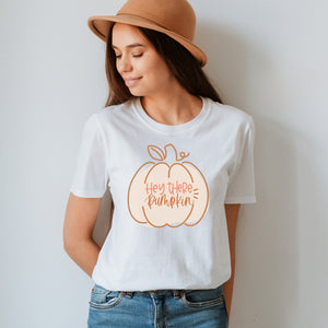 "Hey There Pumpkin" Teacher T-shirt