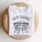 "Salty Teacher Beach Club" Beach Chairs Teacher T-shirt