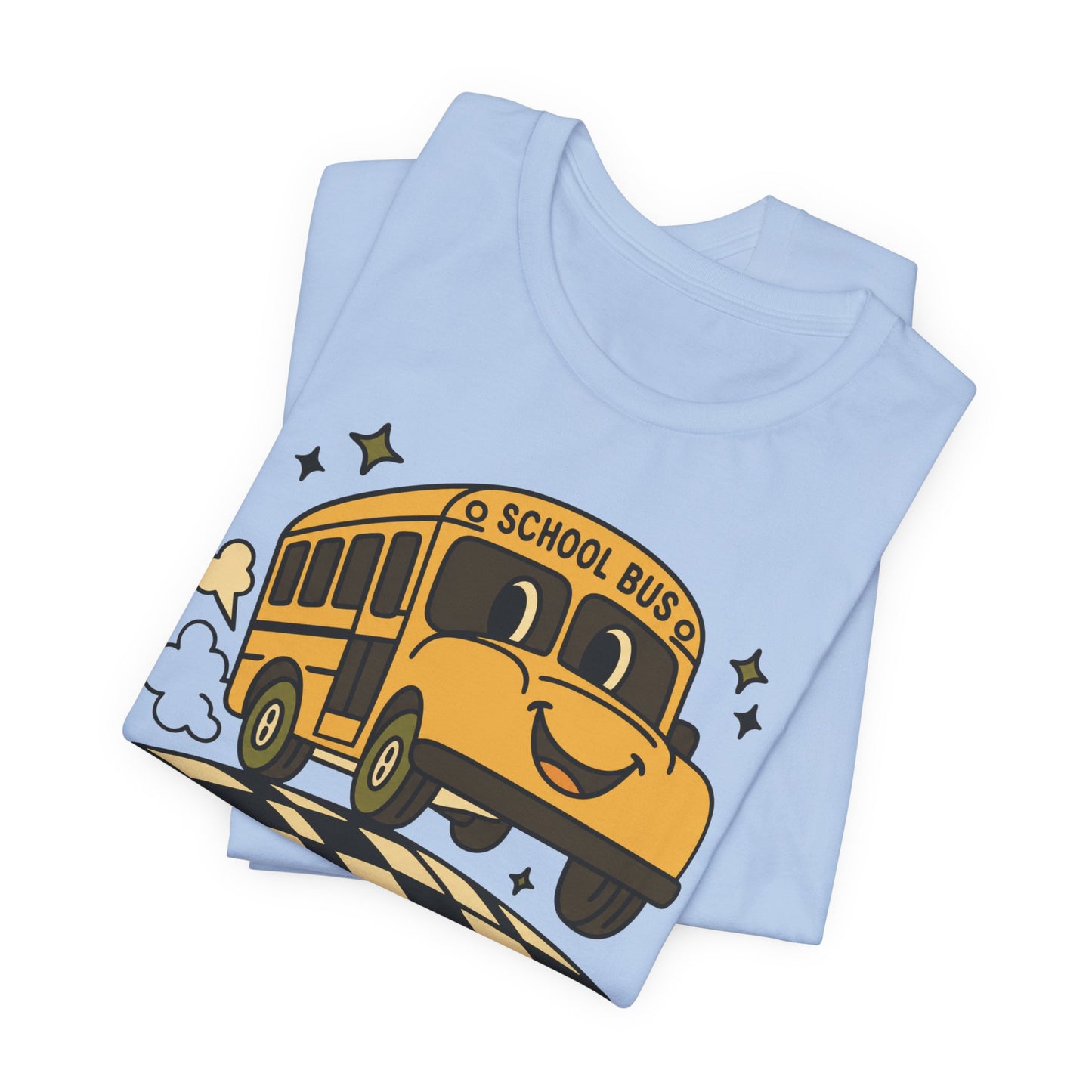 "They See Me Rollin' Bus" Teacher T-shirt