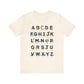 "STEAM Alphabet" Teacher T-shirt