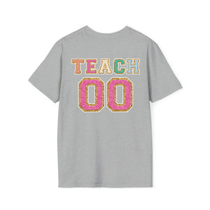 "Varsity Teach Kindergarten" Teacher T-shirt