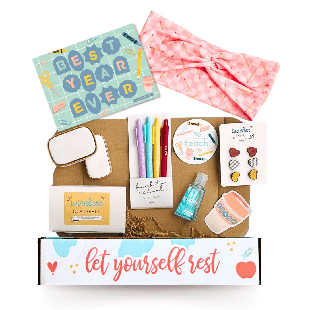 6 Month Prepay; Gift Subscription - Teacher Care Crate - 