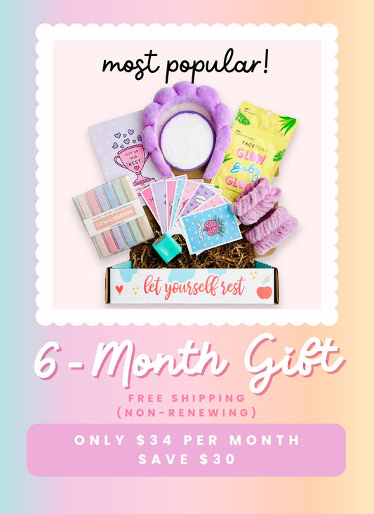 6 Month Prepay; Gift Subscription - Teacher Care Crate - 