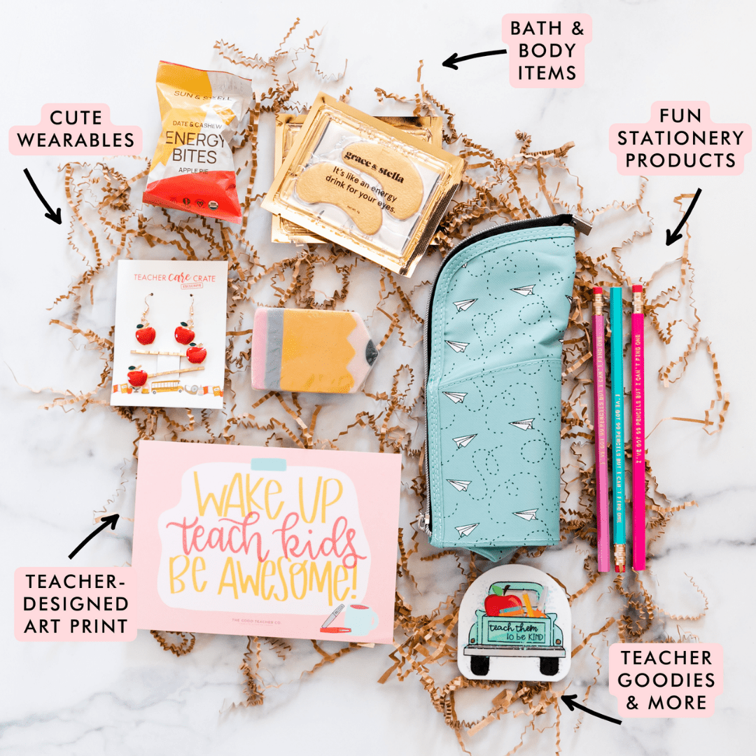 6 Month Prepay; Gift Subscription - Teacher Care Crate - 