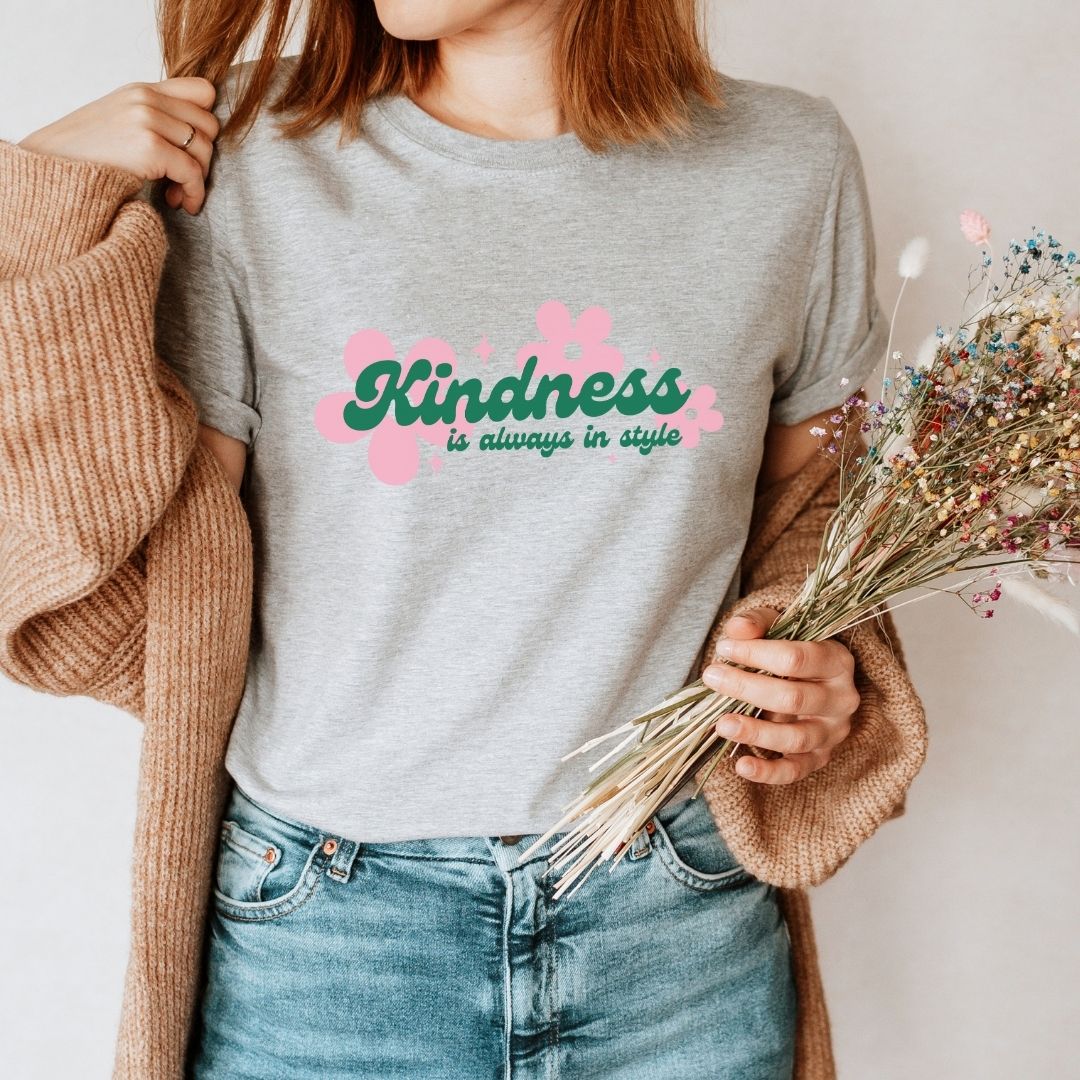 "Kindness is Always in Style" Teacher T-shirt