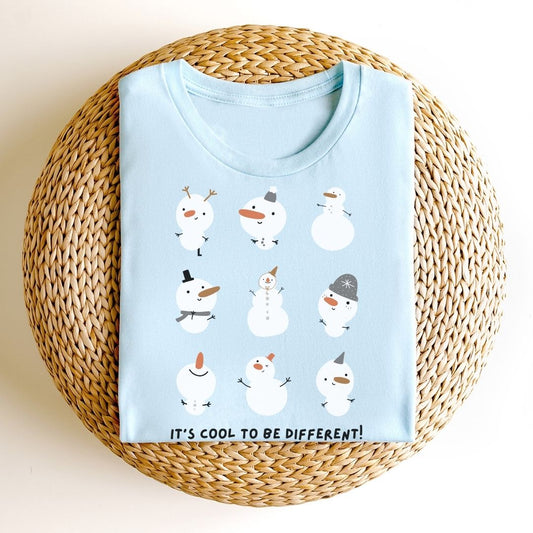 "It's Cool to be Different" Winter Teacher T-shirt