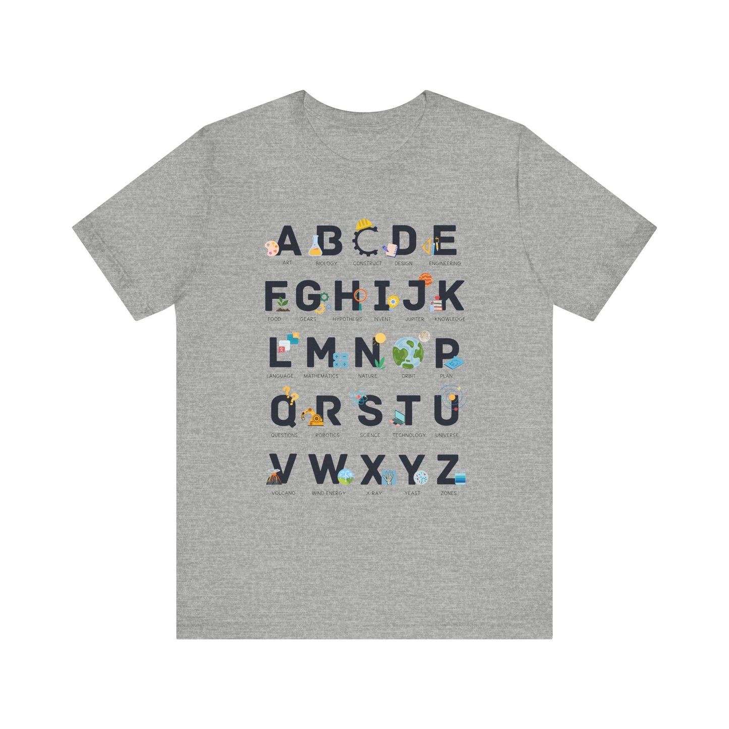 "STEAM Alphabet" Teacher T-shirt